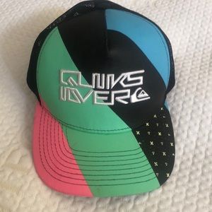 Quiksilver trucker baseball cap 90s romcomcore nineties 90’s